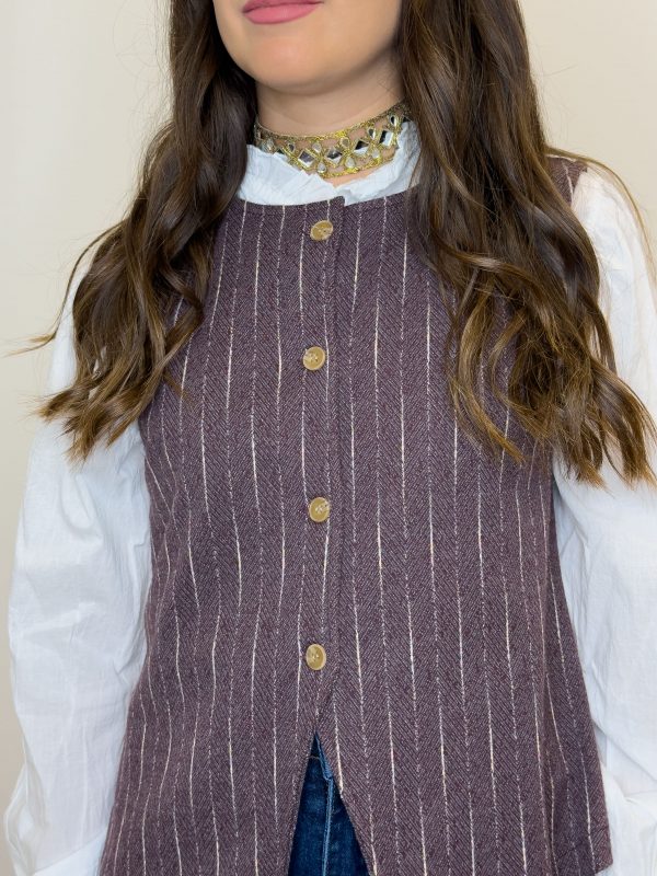 Chaleco lavanda - Imagen 3