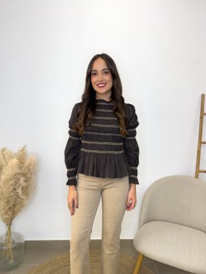 Camisa Jazmin Marrón