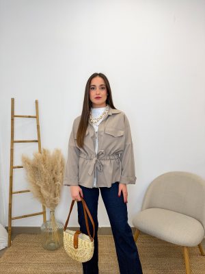 Chaqueta Espartinas taupe