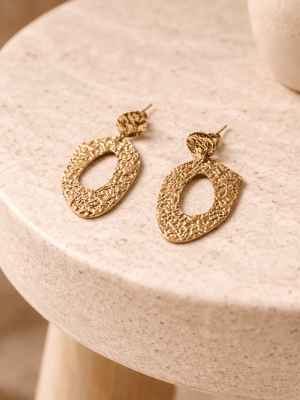 Pendientes oval