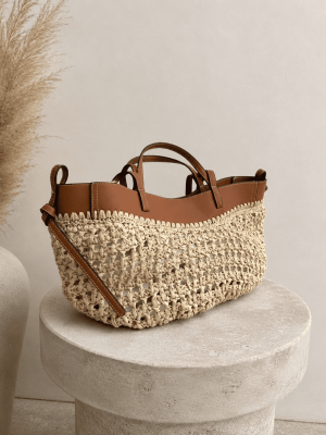 Bolso mimbre