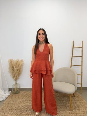 Top halter terracota
