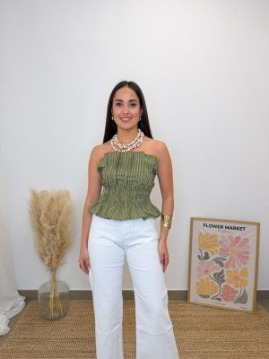 Top banda verde