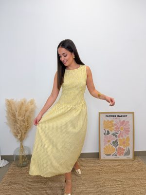 Vestido menorca amarillo