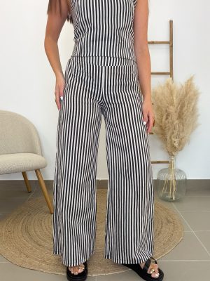 Pantalón conjunto bombay negro