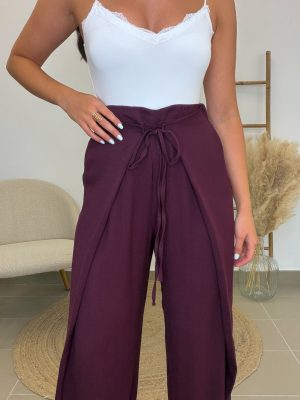 Pantalón pareo buganvilla