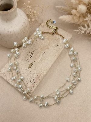 Collar perlas