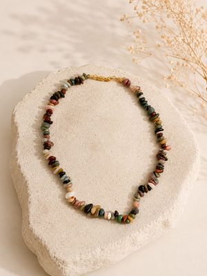 Collar piedras malaquita