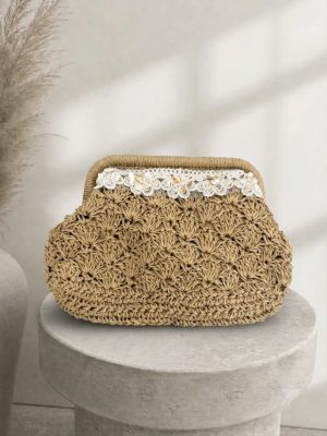 Bolso cadiz con puntilla