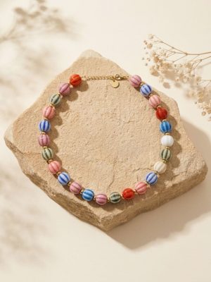 Collar bolas multicolor