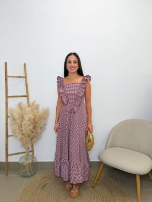 Vestido Positano vichy