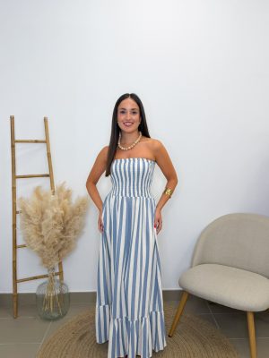 Vestido Toscana azul