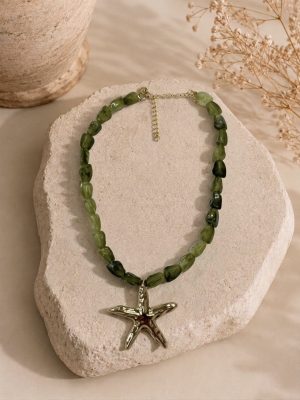 Collar verde Estrella