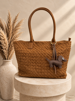 Bolso charm perro salchi