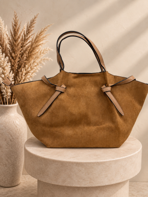 Bolso polene taupe