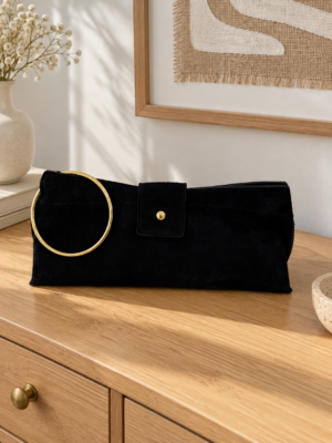 Bolso serraje negro