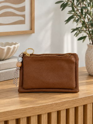 Monedero camel