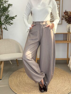 Pantalón barrel traje