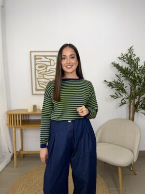 Jersey marinero verde
